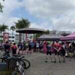 Pedal do Outubro Rosa reúne mais de 200 ciclistas em São João Batista em ação de conscientização sobre o câncer de mama
