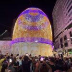 Maior ovo de LED do mundo encanta público e abre oficialmente a Páscoa de Itapema