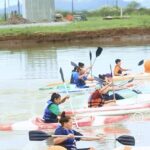Prova do Caiaque no Rio Tijucas movimenta as Olimpíadas e destaca grandes performances