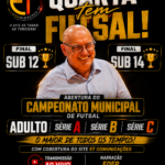 🏆⚽ TIJUCAS VIVE UMA NOITE HISTÓRICA DE FUTSAL NESTA QUARTA-FEIRA